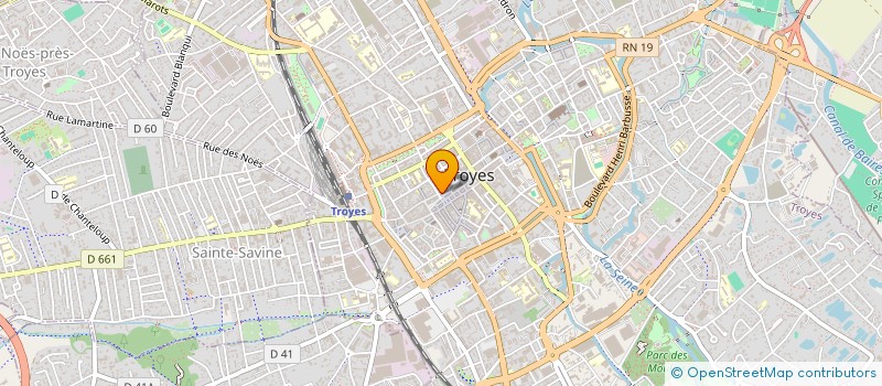 localisation de l'entreprise LE RETRO AP  TROYES