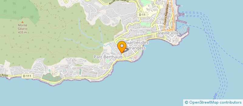 localisation de l'entreprise LE RETRO GL  AJACCIO