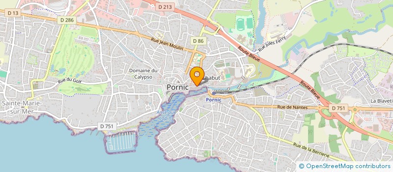 localisation de l'entreprise LE RETZ à PORNIC