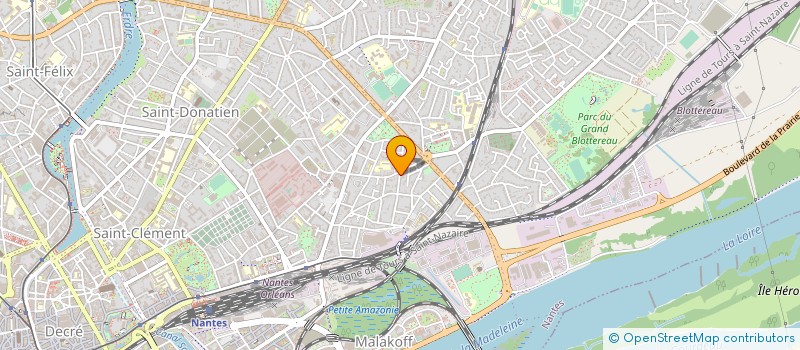 localisation de l'entreprise LE REUZ à NANTES