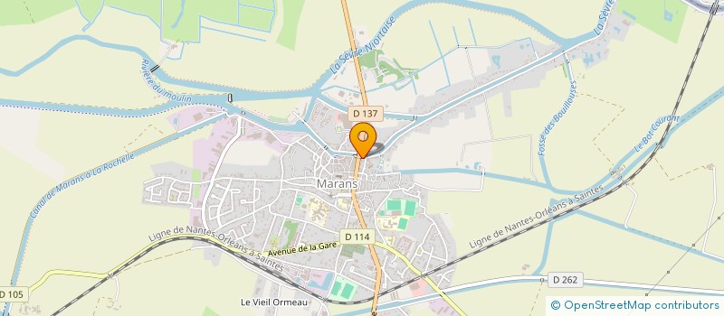 localisation de l'entreprise LE REV' GOCH'  MARANS