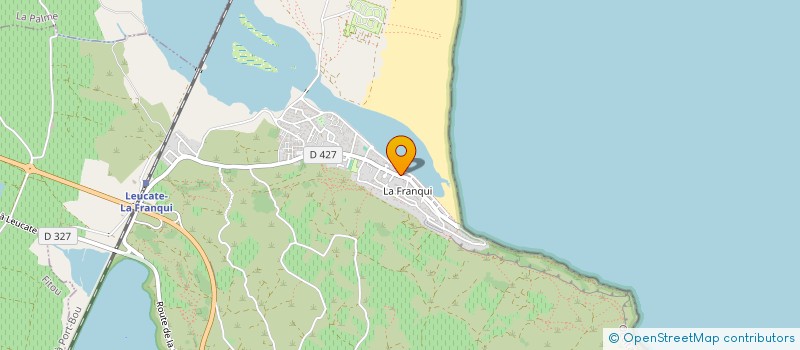 localisation de l'entreprise LE REVE à LEUCATE