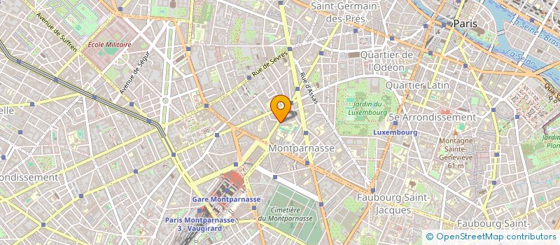 localisation de l'entreprise LE REVE  PARIS