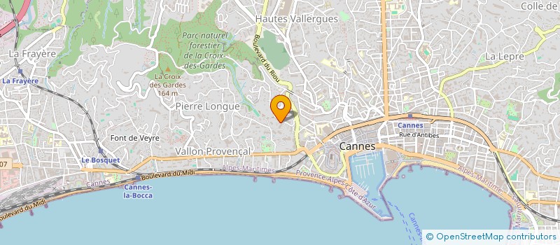 localisation de l'entreprise LE REVE à CANNES