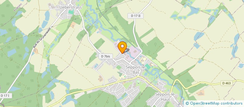 localisation de l'entreprise LE REVE D'ALEXIA à SEPPOIS-LE-BAS