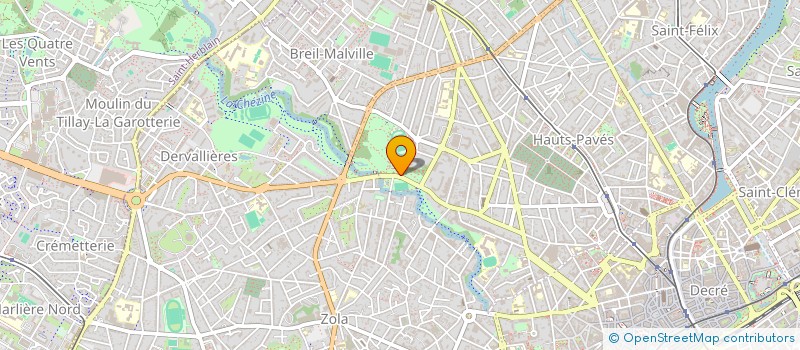 localisation de l'entreprise LE REVE D'UNE CHOSE à NANTES