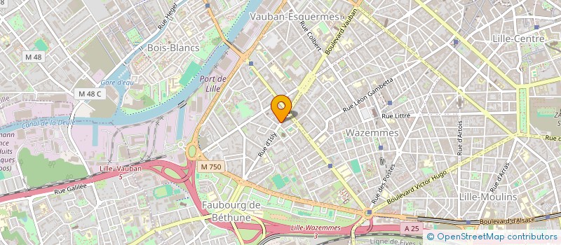 localisation de l'entreprise LE REVE DE NORINIA -NORD-PAS-DE-CALAIS à LILLE
