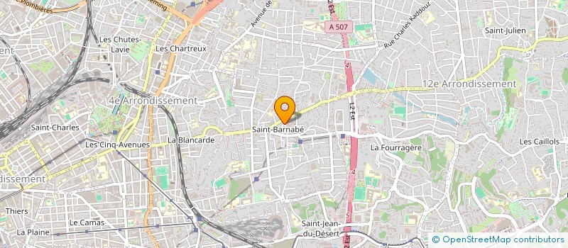 localisation de l'entreprise LE REVE DE PEGUY à MARSEILLE