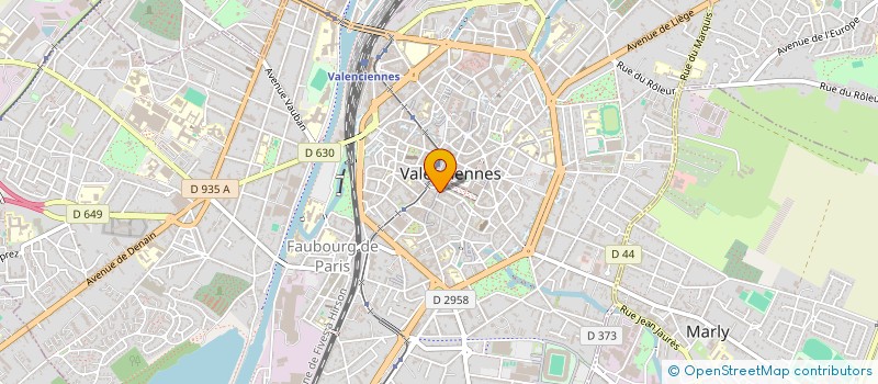 localisation de l'entreprise LE REVE DU PAPILLON  VALENCIENNES