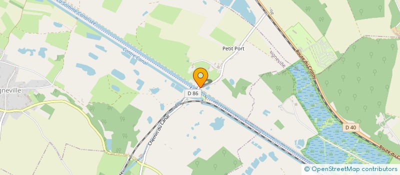 localisation de l'entreprise LE REVE EN SOMME  SAIGNEVILLE