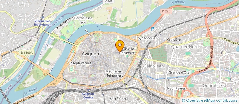 localisation de l'entreprise LE REVE FOU  AVIGNON