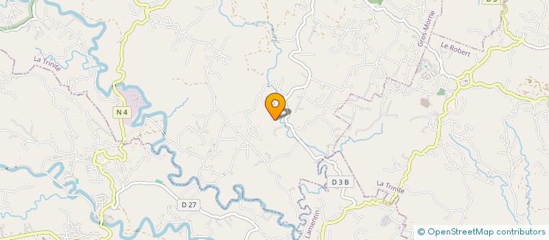 localisation de l'entreprise LE REVEIL AGRICOLE  GROS-MORNE