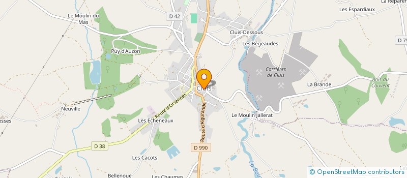 localisation de l'entreprise LE REVEIL CLUISIEN à CLUIS