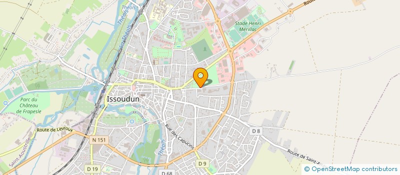 localisation de l'entreprise LE REVEIL D ISSOUDUN à ISSOUDUN