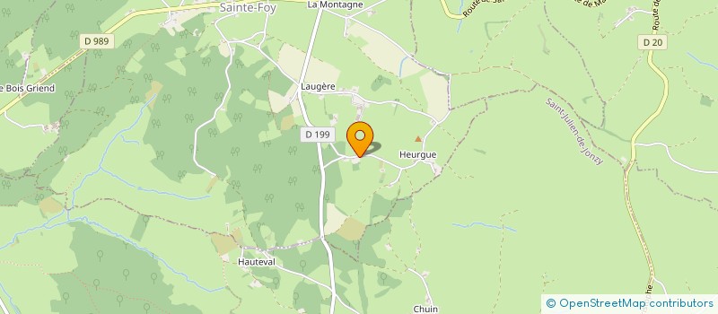 localisation de l'entreprise LE REVEIL DE MARCIGNY à MARCIGNY