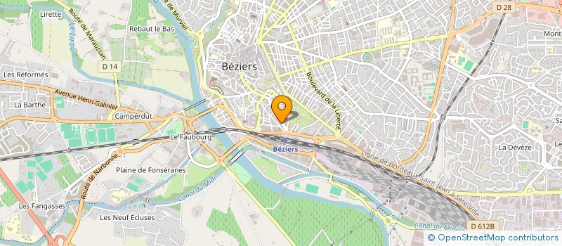 localisation de l'entreprise LE REVELOIS à BEZIERS