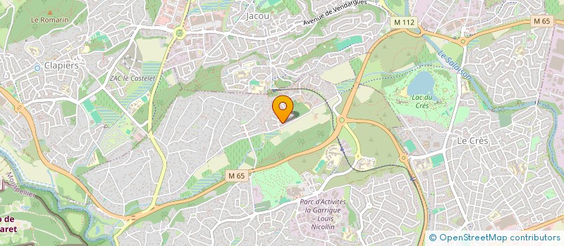localisation de l'entreprise LE REVERS MEDIA à CASTELNAU-LE-LEZ
