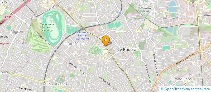 localisation de l'entreprise LE REYNARD à LE BOUSCAT