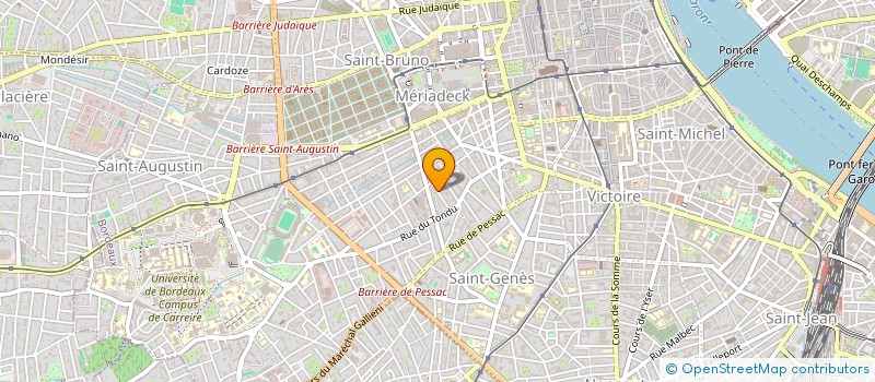 localisation de l'entreprise LE RHINO  BORDEAUX