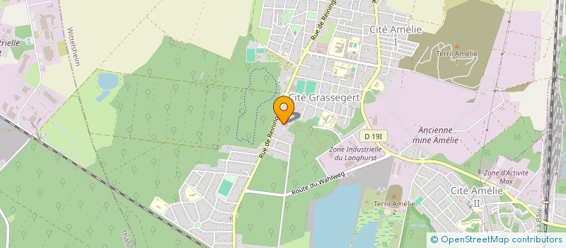 localisation de l'entreprise LE RIAD à WITTELSHEIM