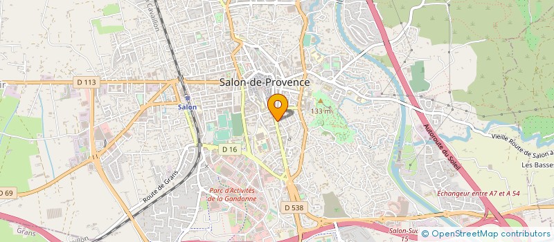 localisation de l'entreprise LE RIAD à SALON-DE-PROVENCE