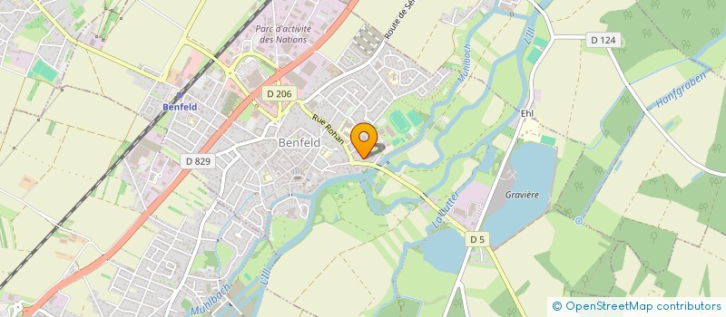 localisation de l'entreprise LE RIAD  BENFELD