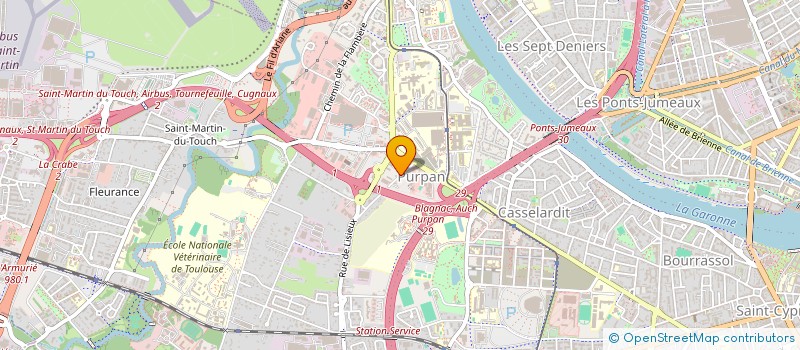 localisation de l'entreprise LE RIAD DU BIEN-ETRE à TOULOUSE