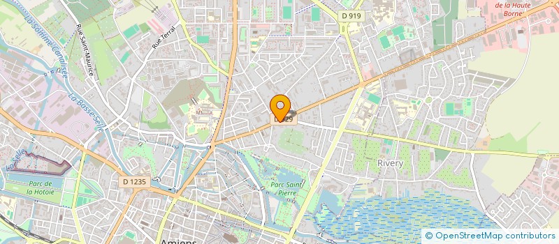 localisation de l'entreprise LE RIADE à AMIENS
