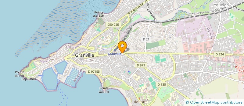 localisation de l'entreprise LE RIALTO à GRANVILLE