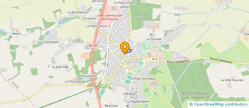 localisation de l'entreprise LE RICE COOKER  NOZAY