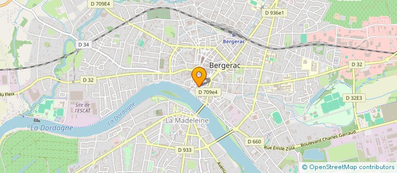localisation de l'entreprise LE RICHELIEU à BERGERAC
