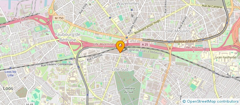 localisation de l'entreprise LE RIF à LILLE