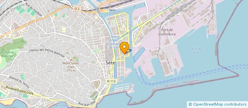 localisation de l'entreprise LE RIFFIFI à SETE