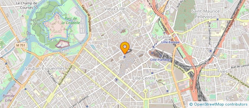 localisation de l'entreprise LE RIHOUR à LILLE