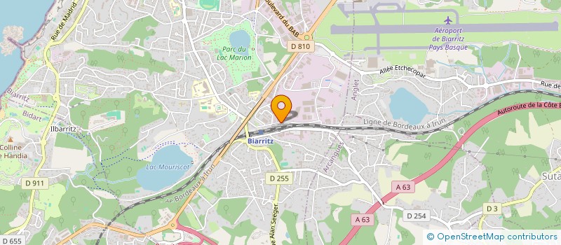 localisation de l'entreprise LE RINCON  BIARRITZ