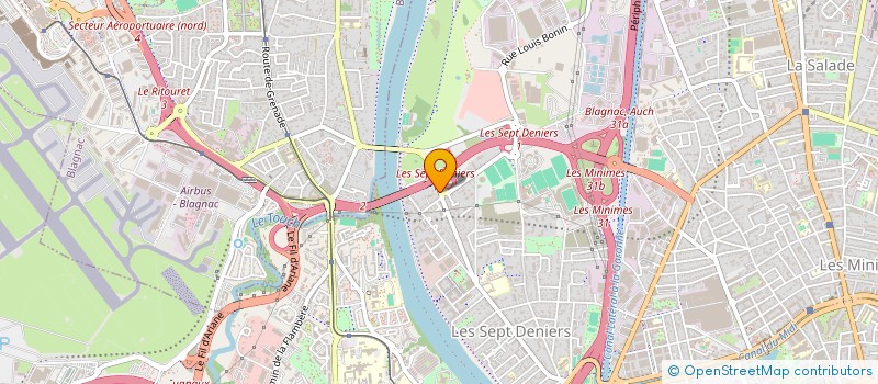 localisation de l'entreprise LE RING à TOULOUSE