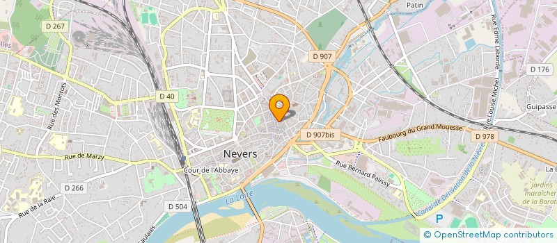 localisation de l'entreprise LE RIO à NEVERS