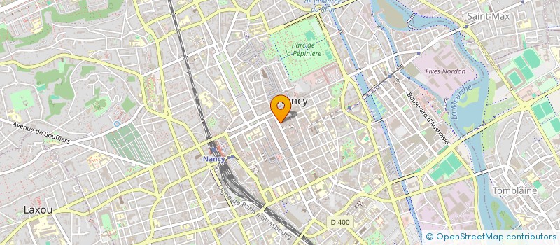 localisation de l'entreprise LE RIO II  NANCY