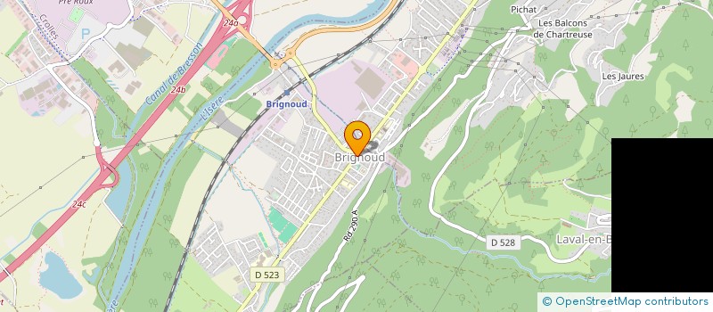 localisation de l'entreprise LE RIONDET  VILLARD-BONNOT