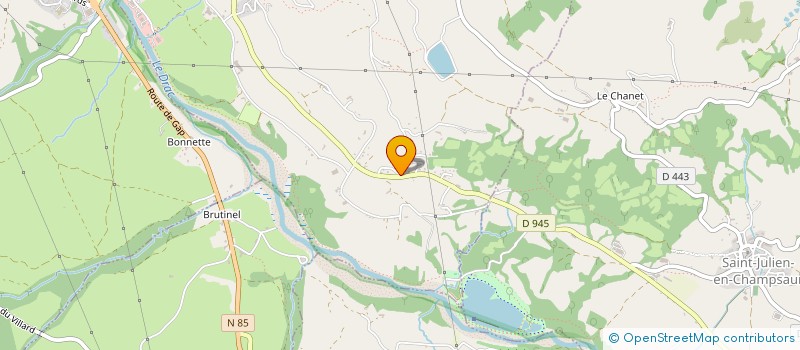 localisation de l'entreprise LE RIOU DE MAFFREN à SAINT-BONNET-EN-CHAMPSAUR