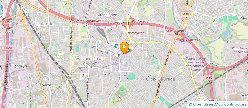 localisation de l'entreprise LE RIRE D'OGRE  TOULOUSE