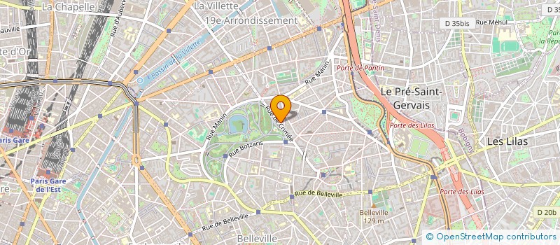 localisation de l'entreprise LE RIRE MEDECIN  PARIS