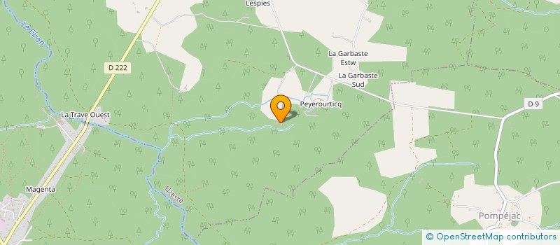 localisation de l'entreprise LE RISTE  UZESTE