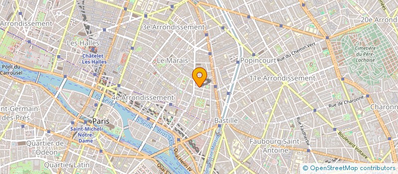 localisation de l'entreprise LE RITAL  PARIS