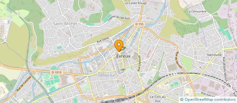 localisation de l'entreprise LE RITUEL DES ELEMENTS à EVREUX