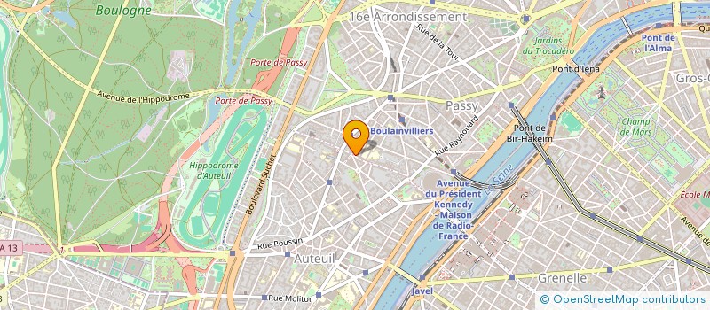 localisation de l'entreprise LE RITUEL DES SENS  PARIS