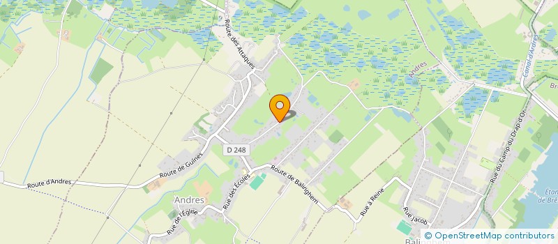 localisation de l'entreprise LE RIVAGE  ANDRES