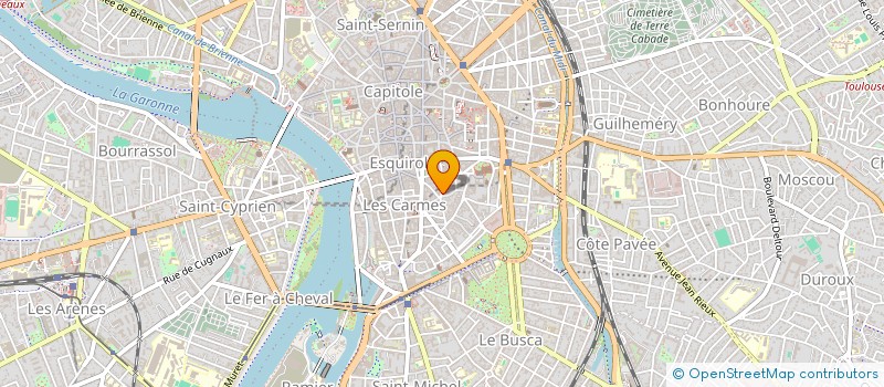 localisation de l'entreprise LE RIVEROT 3 à TOULOUSE
