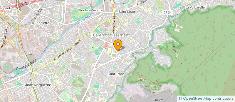 localisation de l'entreprise LE ROBINSON à MARSEILLE 10EME