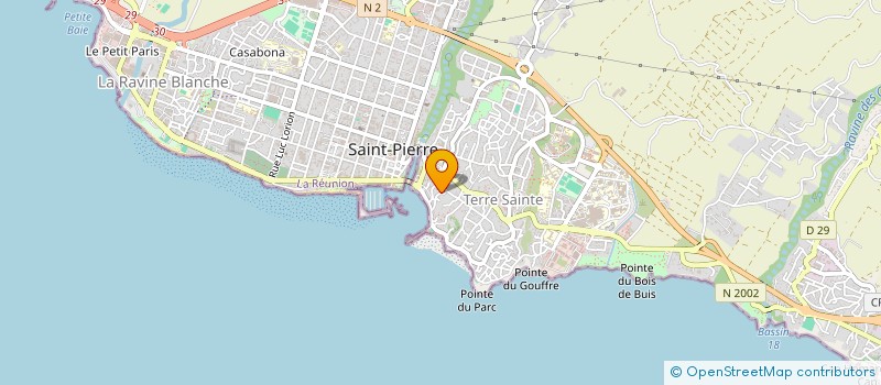 localisation de l'entreprise LE ROBLO à SAINT-PIERRE